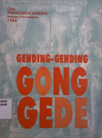 Image of Gending-gending Gong Gede
